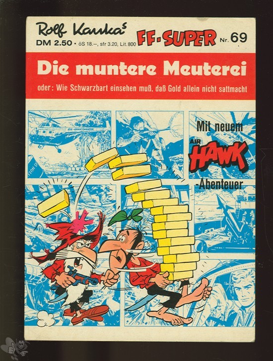 Kauka Super Serie 69: Schwarzbart: Die muntere Meuterei