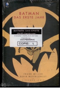 Batman: Das erste Jahr : (Hardcover)