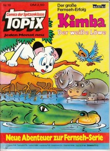 Topix 19: Kimba: Neue Abenteuer zur Fernseh-Serie