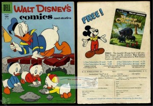 Walt Disney&#039;s Comics and Stories (Dell) Nr. 185   -   L-Gb-23-033