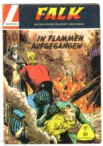 Falk (Heft, Lehning) 91: In Flammen aufgegangen