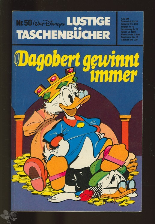 Walt Disneys Lustige Taschenbücher 50: Dagobert gewinnt immer (1. Auflage)