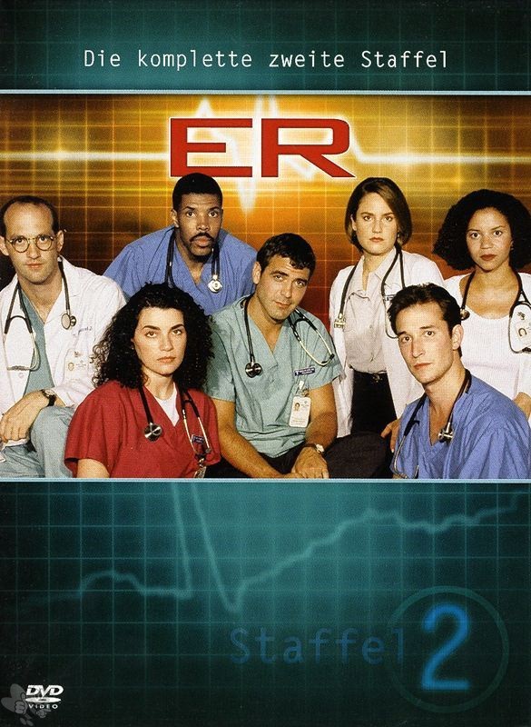 ER Emergency Room - Die komplette 2. Staffel (22 Episoden, DVD&#039;s)