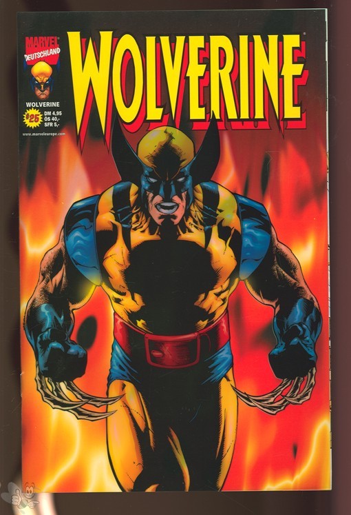 Wolverine 25 mit Klarsicht Umschlag