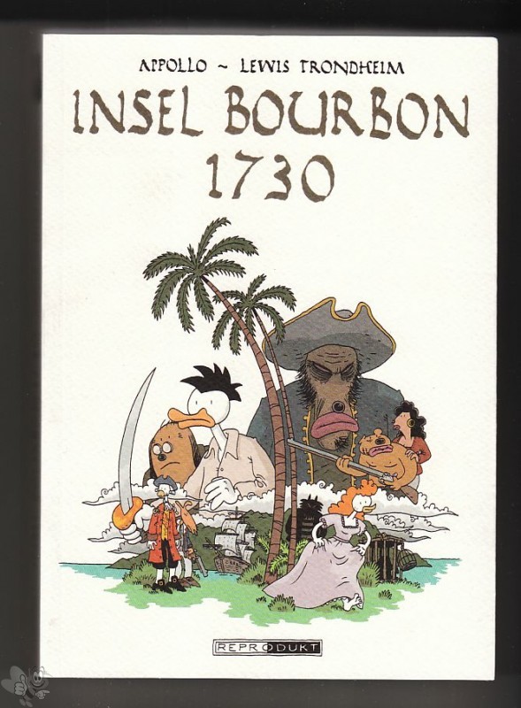 Die Insel Bourbon 1730 