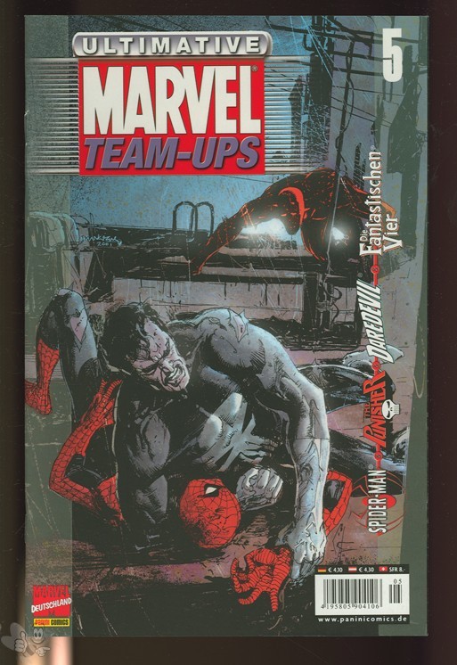 Ultimative Marvel Team-Ups 5: Spider-Man &amp; The Punisher &amp; Daredevil &amp; Die Fantastischen Vier