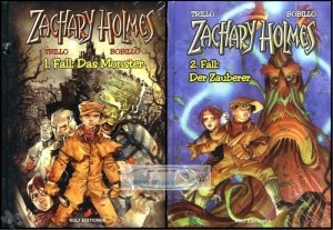 Zachary Holmes (Kult Editionen) - 2 HC Nr. 1 und 2 komplett   -   KL-2-6-3