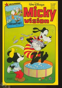 Mickyvision 7/1982 mit Sticker