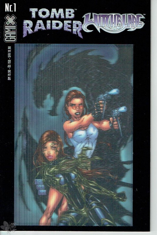 Gamix 1: Tomb Raider / Witchblade (Buchhandels-Ausgabe, Cover-Version B)