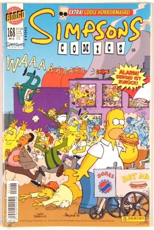 Simpsons Comics 168