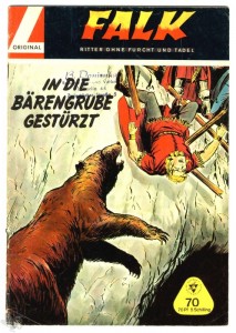 Falk (Heft, Lehning) 70: In die Bärengrube gestürzt