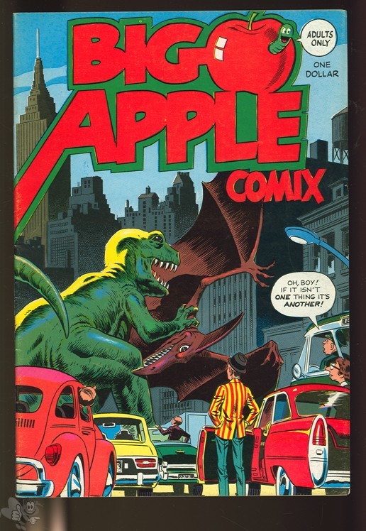 Big Apple Comix 1 (1975 W.Wood, Schwartzberg, Reese &amp; more)