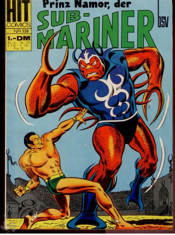 Hit Comics 139: Prinz Namor, der Submariner