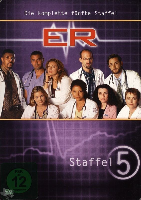 ER Emergency Room - Die komplette 5. Staffel (22 Episoden, DVD&#039;s)