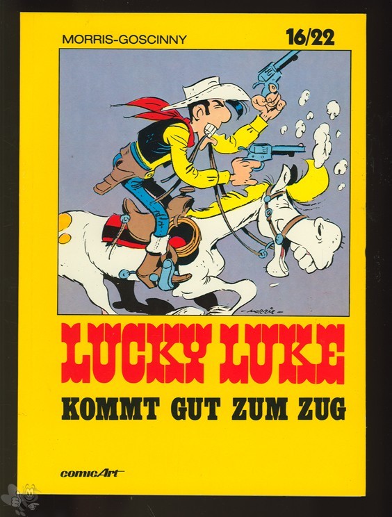 16/22 15: Lucky Luke: ... kommt gut zum Zug