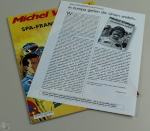 Michel Vaillant 51: Spa - Francorchamps incl. seltenem Beilagenblatt