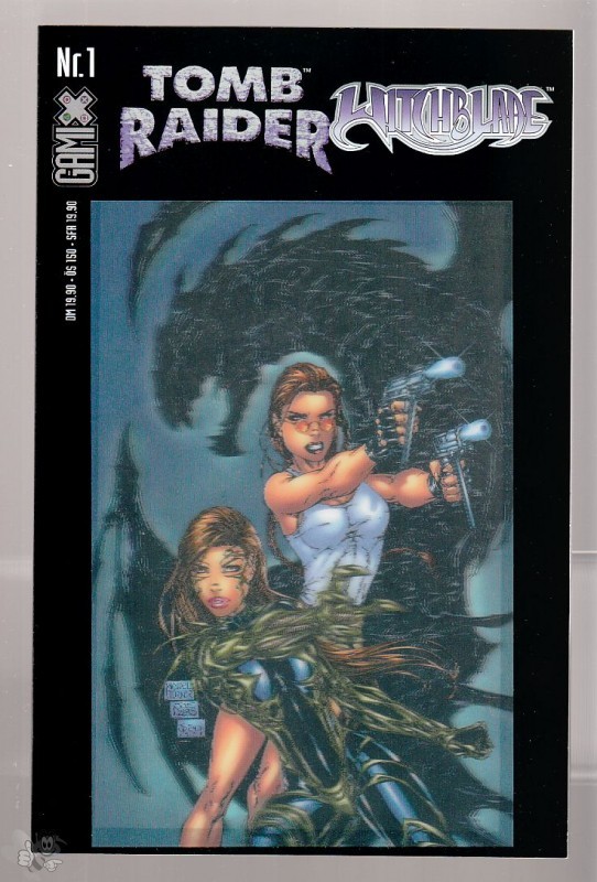 Gamix 1: Tomb Raider / Witchblade (Buchhandels-Ausgabe, Cover-Version B)