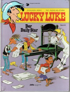 Lucky Luke 45: Der Daily Star (Hardcover)