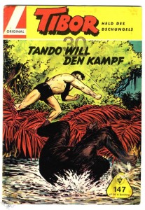 Tibor - Held des Dschungels (Lehning) 147: Tando will den Kampf