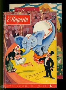Das Magazin 2 Hefte (1954 Hannes Hegen Cover)
