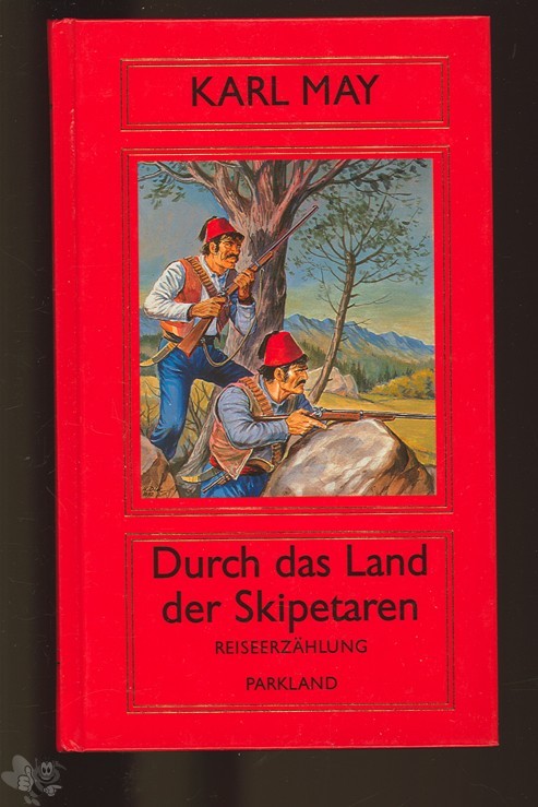 Karl May 12/33 mit Dill Cover &quot;Durch d. Land d. Skipetaren&quot;