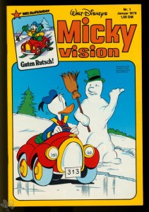 Mickyvision 1/1979 mit Sticker