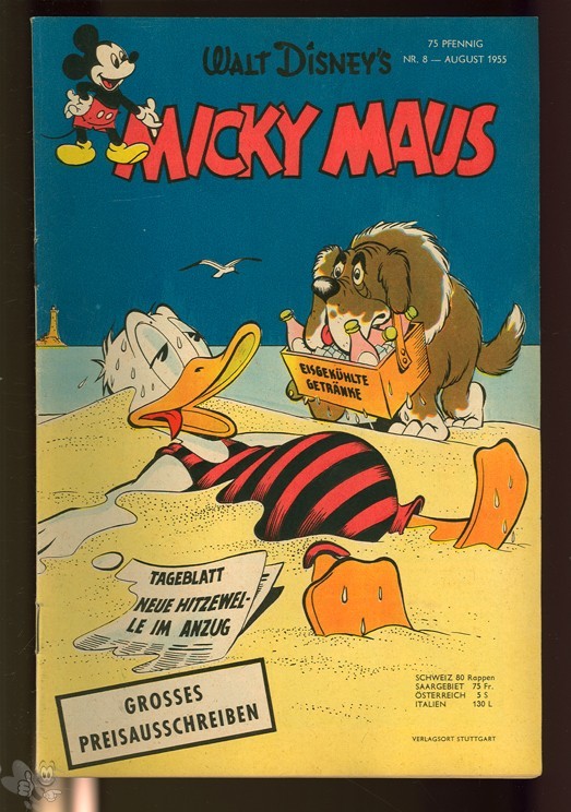 Micky Maus 8/1955