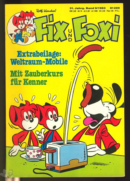 Fix &amp; Foxi 9/1983: 31. Jahrgang, Band 9