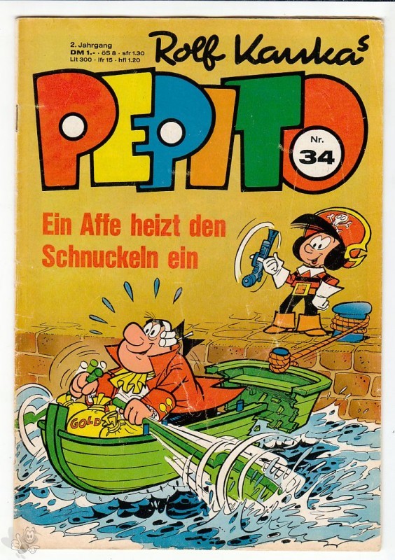 Pepito : 1973 (2. Jahrgang): Nr. 34