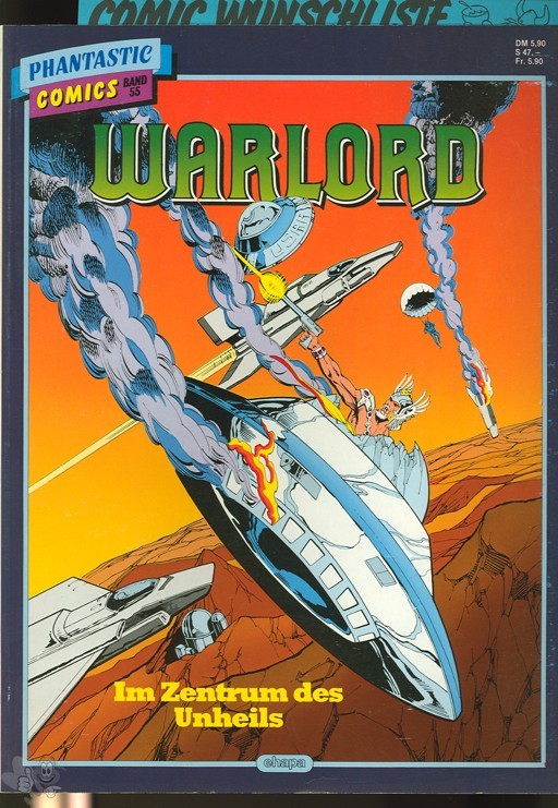Die großen Phantastic-Comics 55: Warlord: Im Zentrum des Unheils