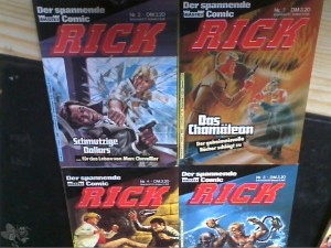 Rick 1,2,3,4 komplette Serie (Bastei TB)
