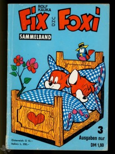 Fix und Foxi Sammelband P in hellblau