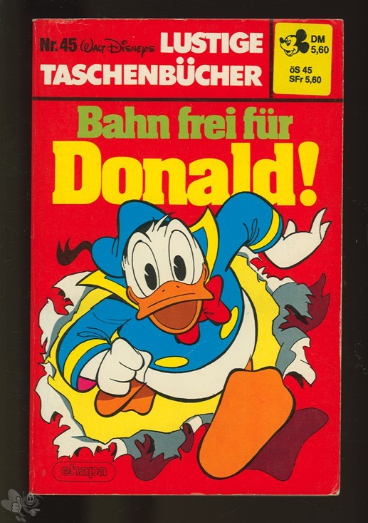 Walt Disneys Lustige Taschenbücher 45: Bahn frei für Donald ! (höhere Auflagen)