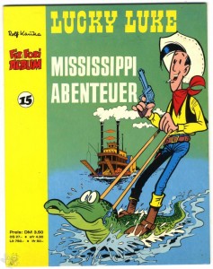 Fix und Foxi Album 15: Lucky Luke: Mississippi Abenteuer