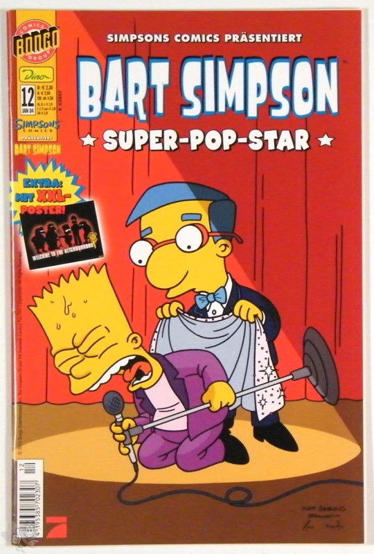 Bart Simpson 12: Super-Pop-Star