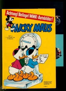 Micky Maus 44/1963 mit Autobild