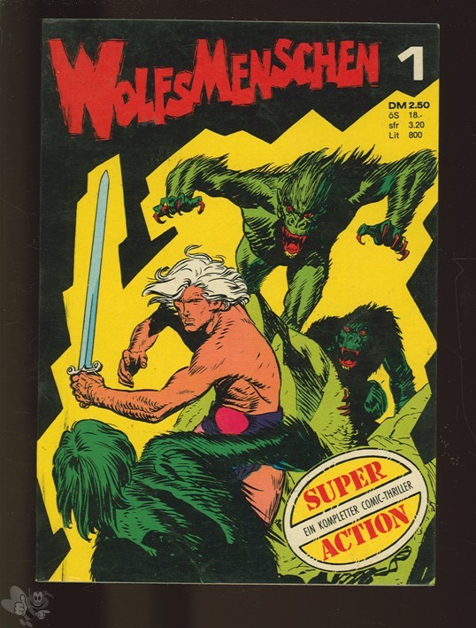 Super Action 1: Andrax: Wolfsmenschen