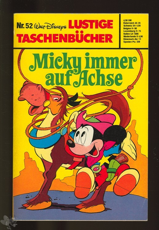 Walt Disneys Lustige Taschenbücher 52: Micky immer auf Achse (1. Auflage)