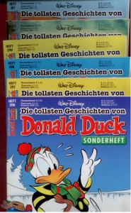 Die tollsten Geschichten von Donald Duck Nr. 296 bis Nr. 307 im Schuber