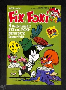 Fix und Foxi : 26. Jahrgang - Nr. 43 mit Bastelbogen