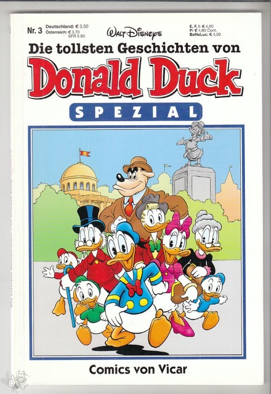 Die tollsten Geschichten von Donald Duck Spezial 3: Comics von Vicar