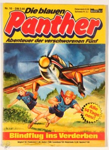 Die blauen Panther 10: Blindflug ins Verderben