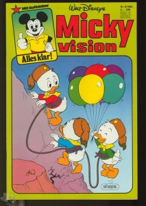 Mickyvision 6/1983 mit Sticker
