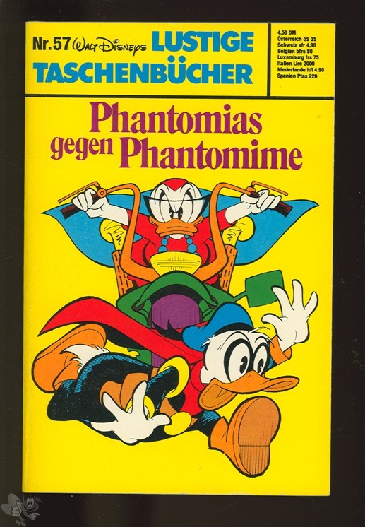 Walt Disneys Lustige Taschenbücher 57: Phantomias gegen Phantomime (1. Auflage)
