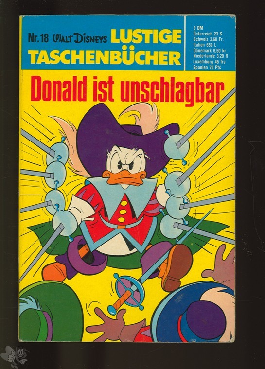 Walt Disneys Lustige Taschenbücher 18: Donald ist unschlagbar (1. Auflage)