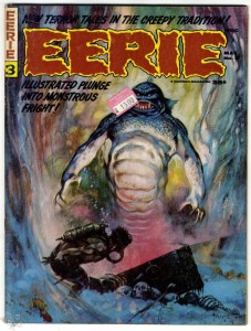 Eerie Nr. 3 US Horror Magazine 1966 
