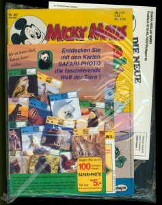 Micky Maus 40/1992 + Abo-U. &amp; Atlas Prospekt