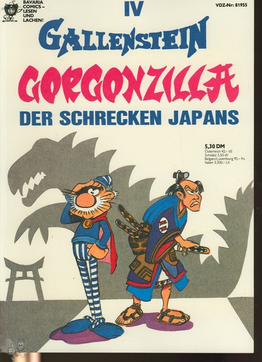 Gallenstein 4: Gorgonzilla - Der Schrecken Japans