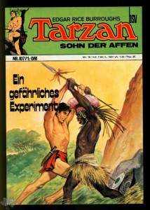 Tarzan (Heft, BSV/Williams) 107: Ein gefährliches Experiment