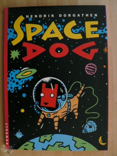 Space dog : (roter Schutzumschlag)
